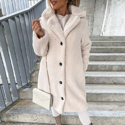 Olivia - Luxe Teddy Coat