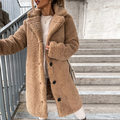 Olivia - Luxe Teddy Coat