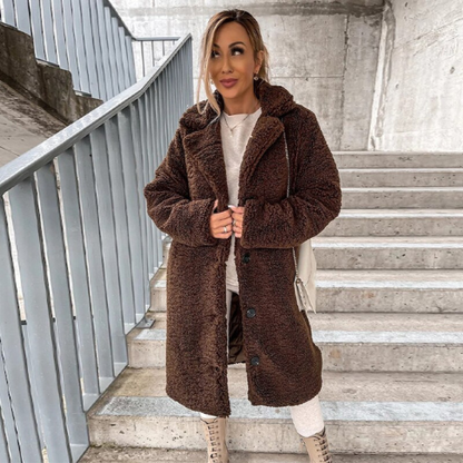 Olivia - Luxe Teddy Coat