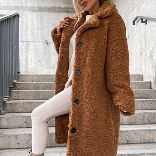 Olivia - Luxe Teddy Coat