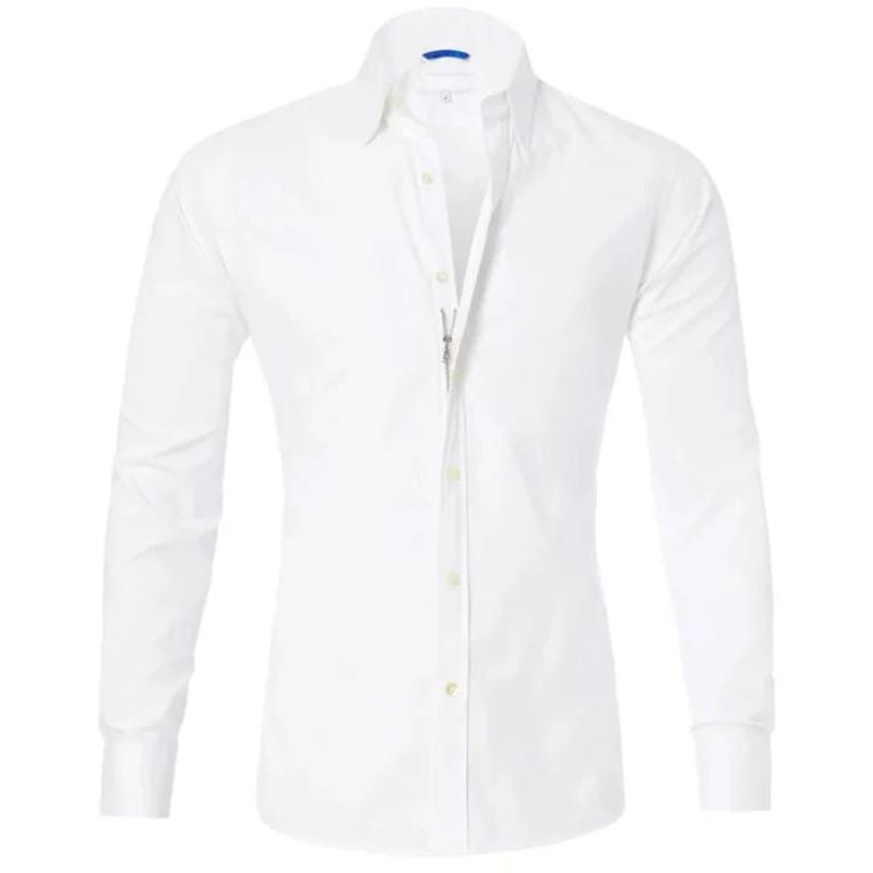 GENTLEMALE™ | WRINKLE-FREE SHIRT WITH ZIPPER