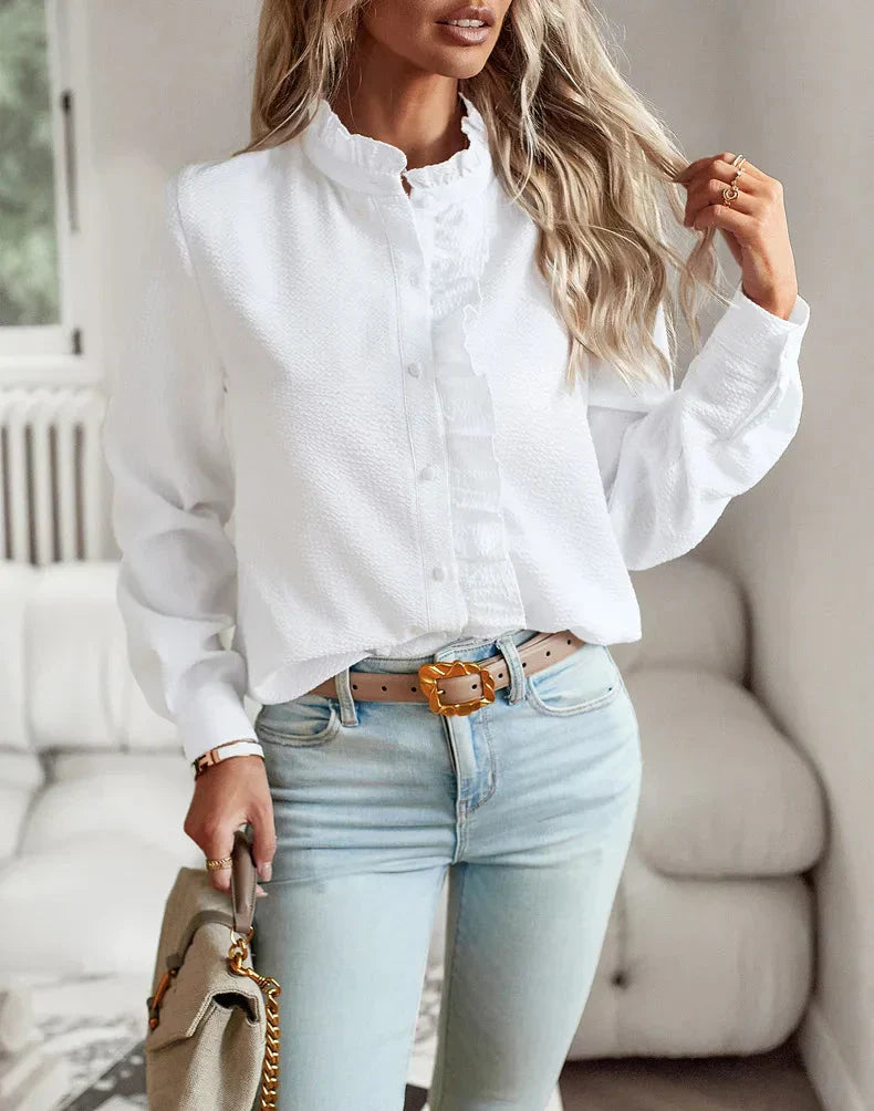 Ava - Ruffled Blouse