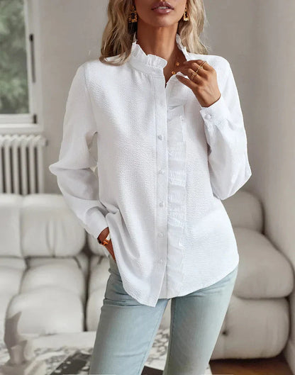 Ava - Ruffled Blouse