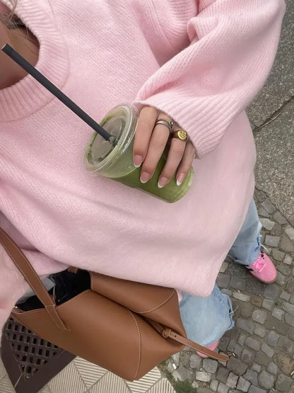 Lena - Soft Pink Sweater